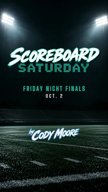 Scoreboard Saturday — October 2, 2026 finals cover